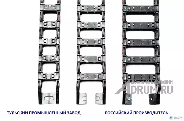 Гибкий кабель канал (энергоцепь) от российского производителя аналог IGUS, kabelschlepp. Внутренние размеры 22*35 мм. 22*60мм, 22*80мм радиусы изгиба, в Москвe, категория "Промышленное"
