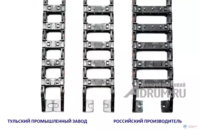 Гибкий кабель канал (энергоцепь) от российского производителя аналог IGUS, kabelschlepp. Внутренние размеры 35*35 мм. 35*60мм, 35*80мм радиусы изгиба, Пенза