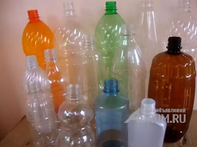Пластиковые бутылки ПЭТ различных форм и размеров от производителя в Москвe, фото 2
