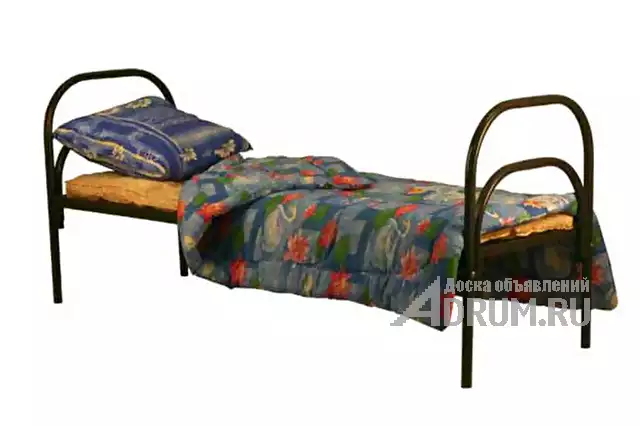 Кровати металлические эконом класса в Комсомольск-на-Амуре, фото 4