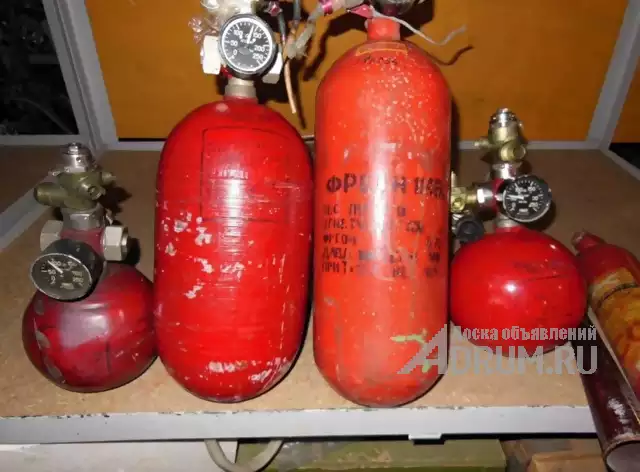 Переосвидетельствование баллонов-модулей газового пожаротушения в Москвe, фото 3