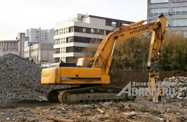 Демонтаж строений, слом зданий, утилизация и вывоз строительного мусора в Москвe, фото 4