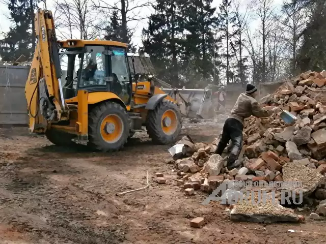 Демонтаж строений, слом зданий, утилизация и вывоз строительного мусора, Москва