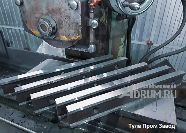 ножи для гильотин по металу СТД-9А размер ножа 510 60 20мм в Москве и Туле. Ножи для гильотинных ножниц в наличии от завода производителя. Тула Пром З, Орел