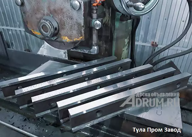 ножи для гильотин в Москве по металу НК3418 размер ножа 540 60 16мм. Ножи для гильотинных ножниц в наличии от завода производителя. Тула Пром Завод.От, Москва