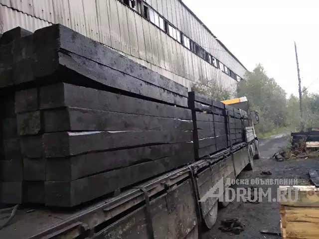 Шпалы деревянные пропитанные для жд путей, Брянск