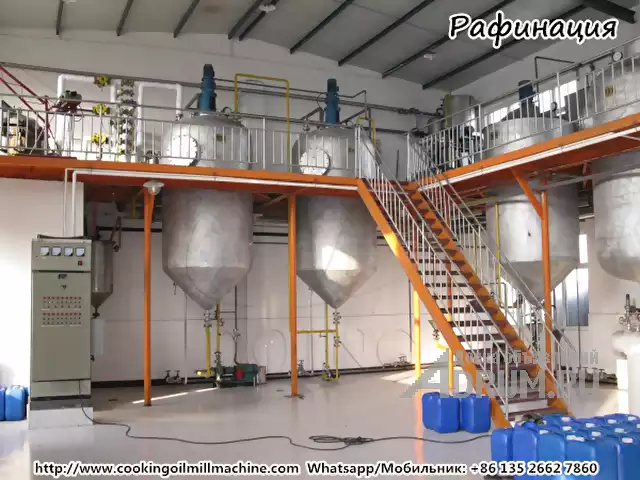 5 тонн в день оборудование для рафинации подсолнечного масла из компании Henan Doing в Китае в Санкт-Петербургe