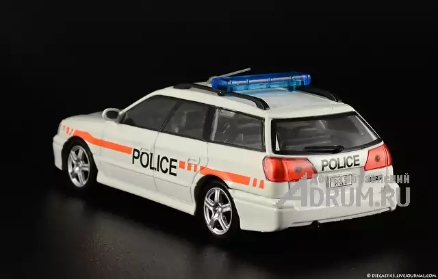 Полицейские машины мира №58 SUBARU LEGACY. Полиция Швейцарии в Липецке, фото 3