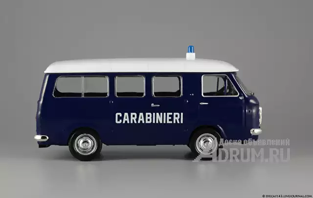 Полицейские машины мира №2 FIAT 238 CARABINIERI 1967. Полиция италии в Липецке, фото 5