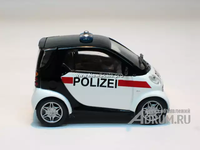 Полицейские машины мира №45 SMART CITY COUPE,полиция австрии в Липецке, фото 3