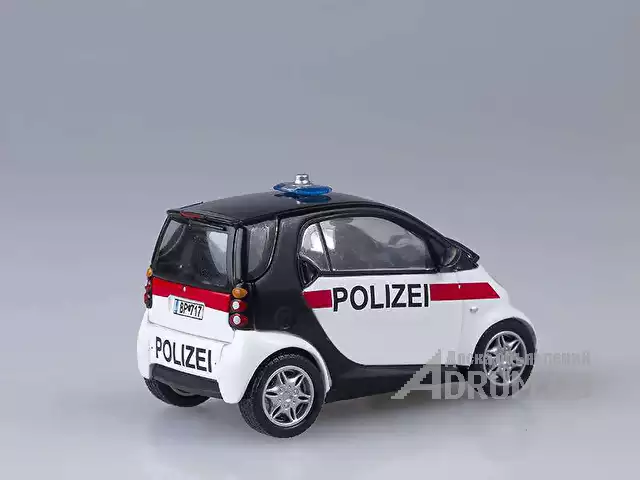 Полицейские машины мира №45 SMART CITY COUPE,полиция австрии в Липецке, фото 2