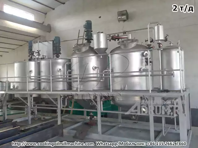 1-10 тонн в день оборудование для рафинации хлопкового масла из производителя в Китае в Москвe, фото 3