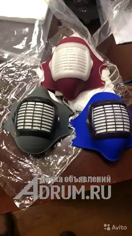 Многоразовая защитная маска-респиратор N95 в Москвe, фото 2