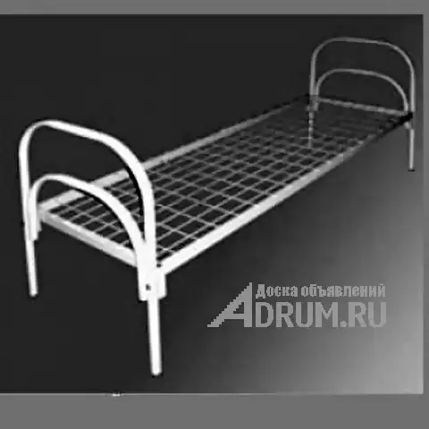 Бюджетные кровати металлические для больниц в Москвe, фото 5
