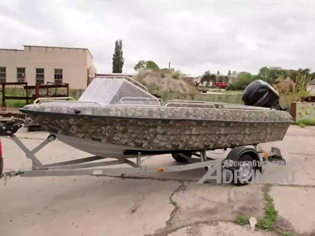Лодка моторная Касатка 900 про. Стильный моторный катер, в Приморско-Ахтарске, категория "Катера и яхты"