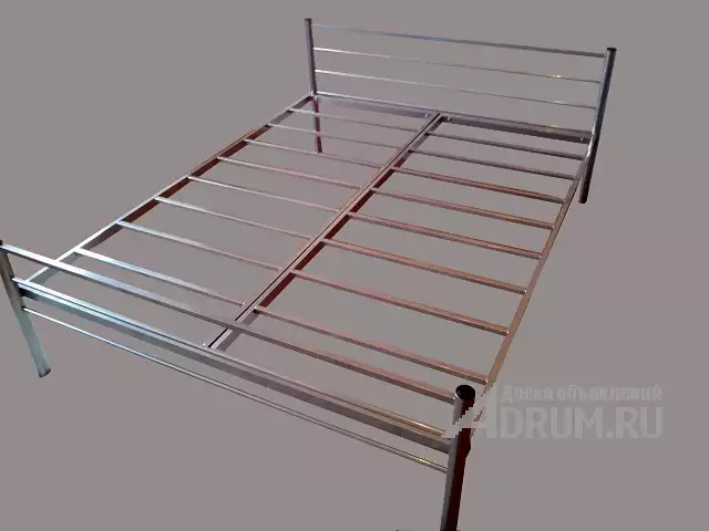 Одноярусные металлические кровати, кровати с металлическими сетками в Белгород, фото 2