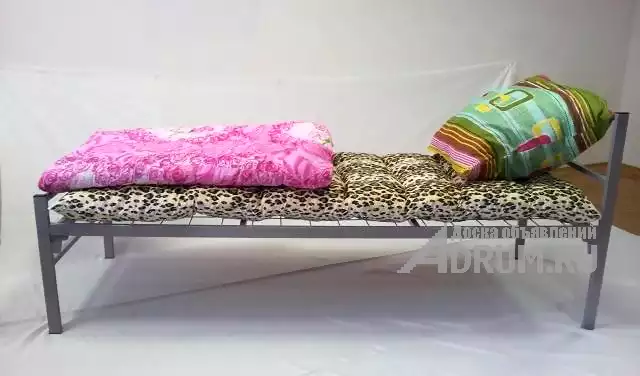 Кровати с пружинами, со сварными сетками или со спинками из ДСП в Саратове