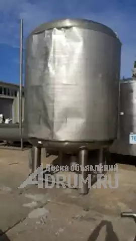 Емкость нержавеющая (стерил-танк), объем -10 куб.м., в Москвe