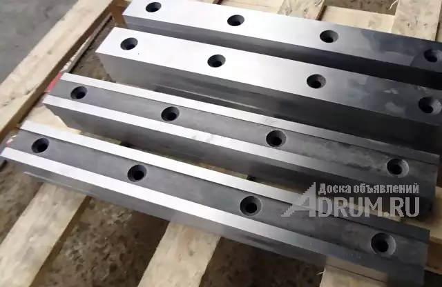 Производство ножей 1080 100 30мм для гильотинных ножниц по металлу. Изготовление ножей для гильотинных ножниц. Ножи гильотинные от производителя в нал, в Москвe, категория "Промышленное"